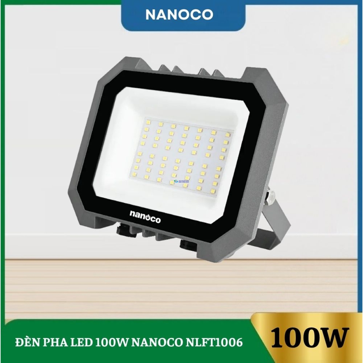 Đèn Pha Led 100W Nanoco NLFT1006