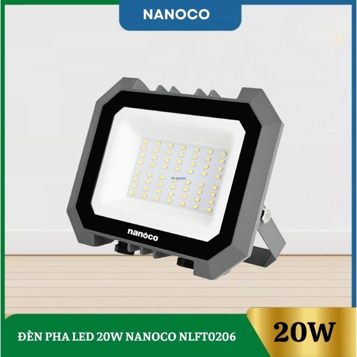 Đèn Pha Led 20W Nanoco NLFT0206