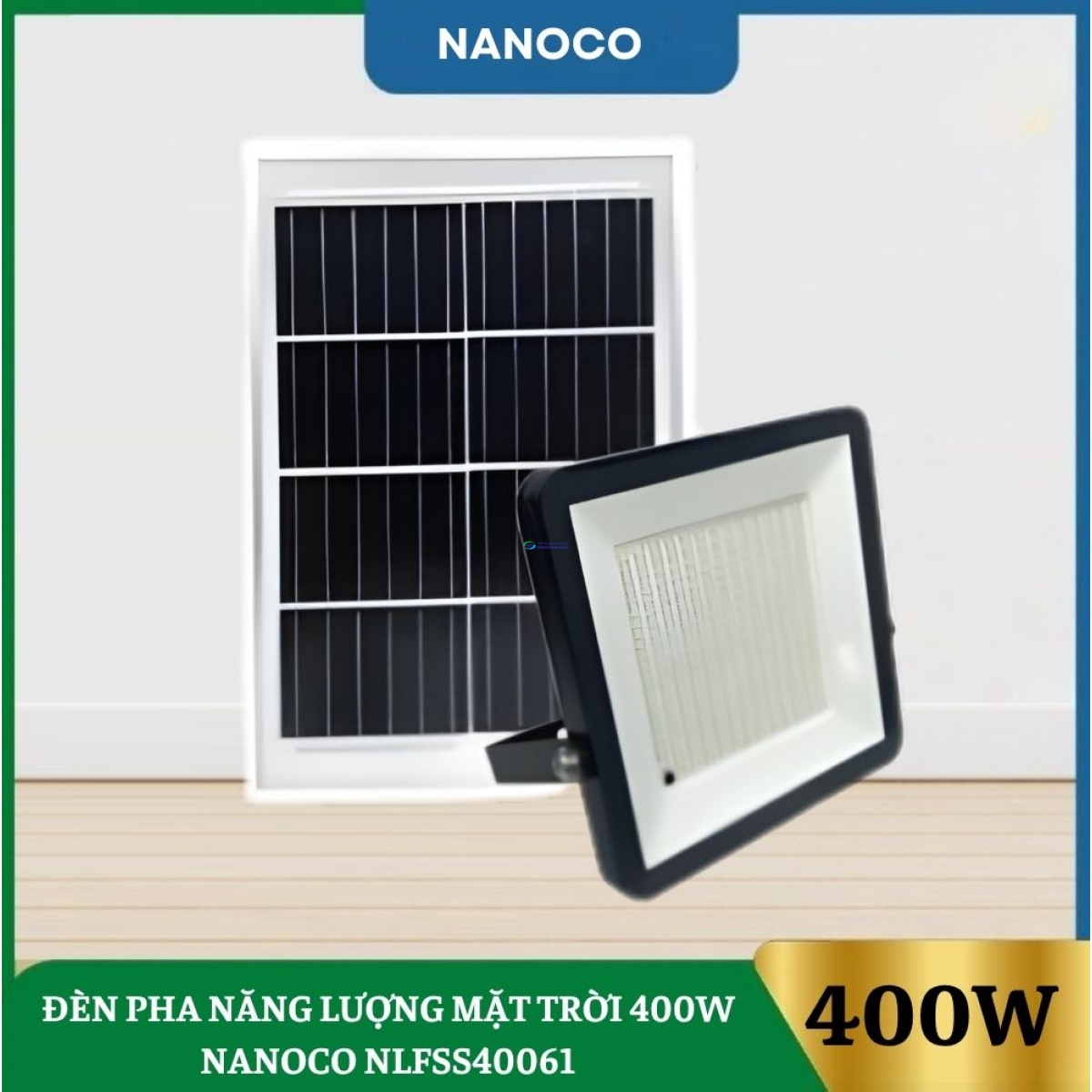 Đèn Pha Năng Lượng Mặt Trời 400W Nanoco NLFSS40061