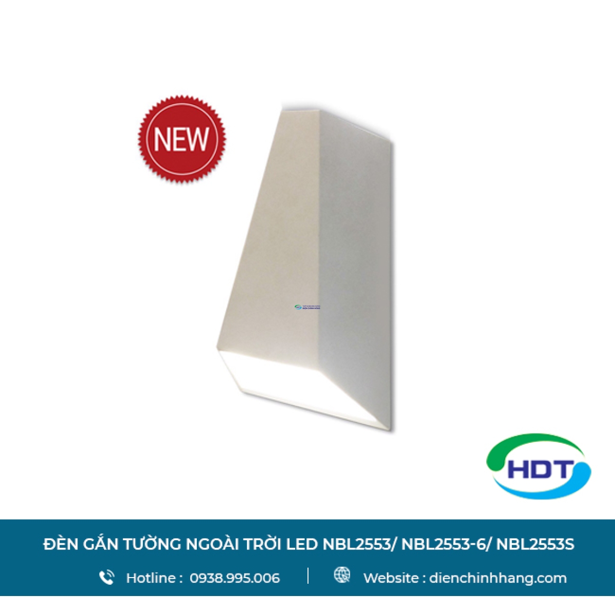 Đèn tường ngoài trời Nanoco NBL2553/ NBL2553-6