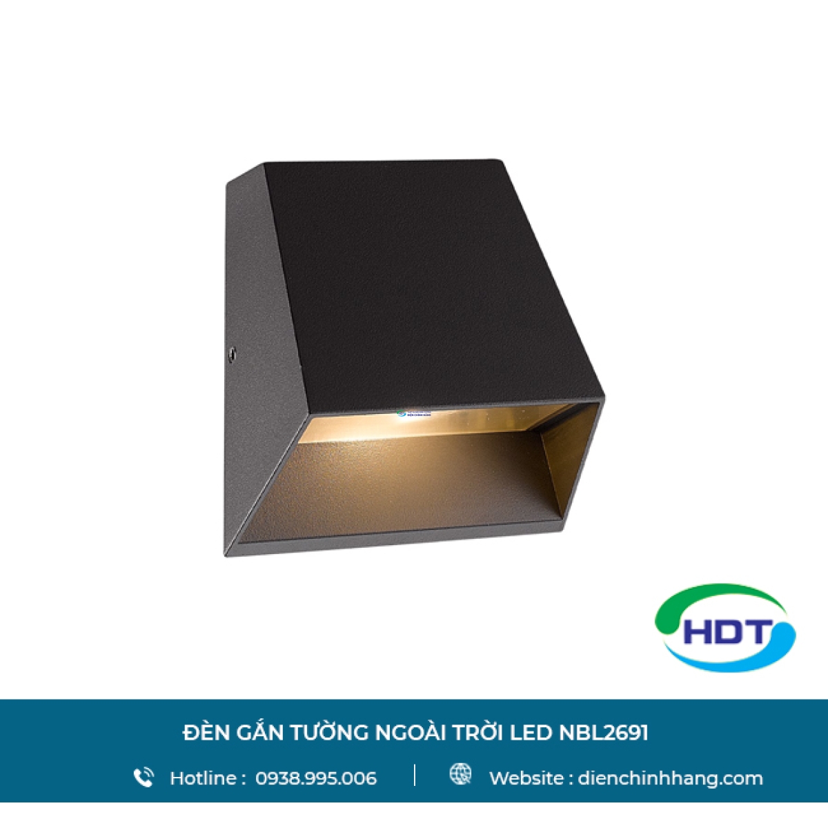Đèn tường ngoài trời Nanoco NBL2691/ NBL2691S