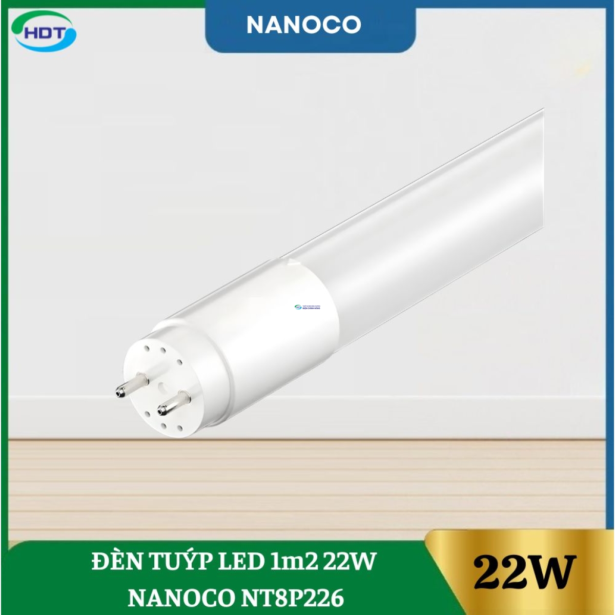 Đèn Tuýp Led 1m2 22W Nanoco NT8P226 / NT8P223