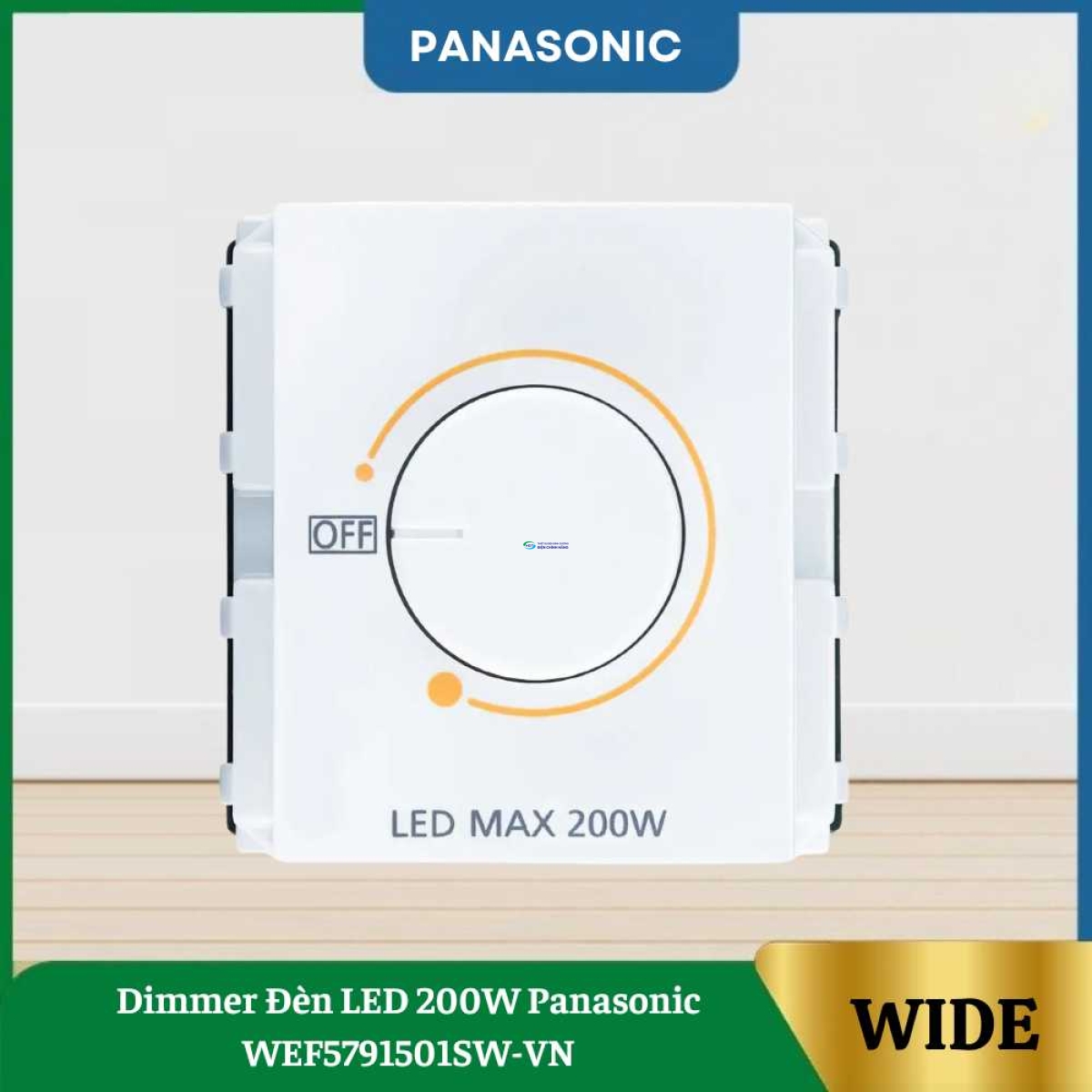 Dimmer Đèn LED 200W Panasonic WEF5791501SW-VN