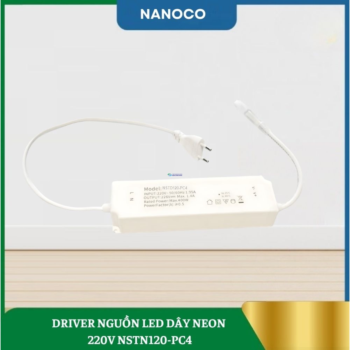 Driver Nguồn Led Dây Neon 220V NSTN120-PC4