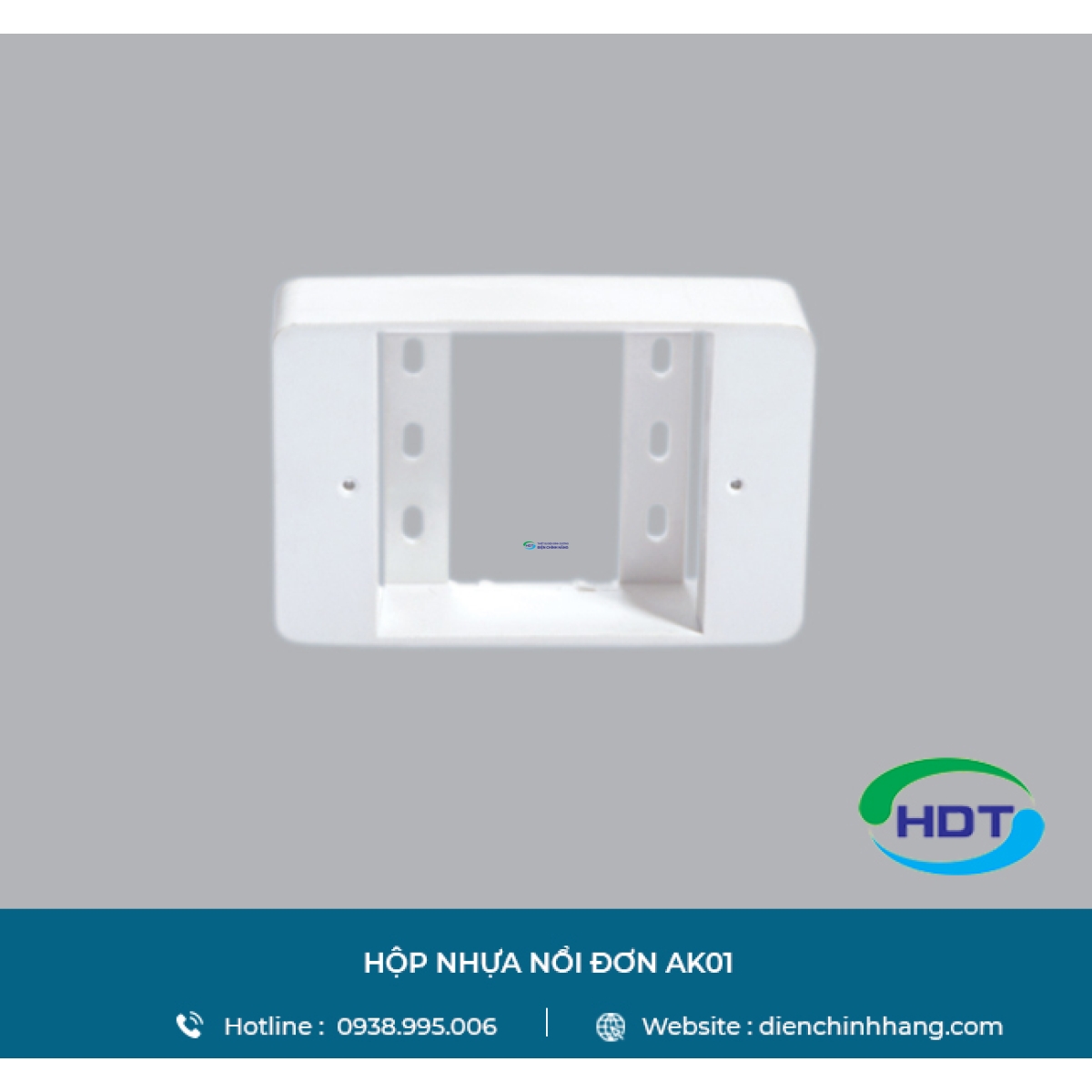 HỘP NHỰA NỔI ĐƠN MPE AK01