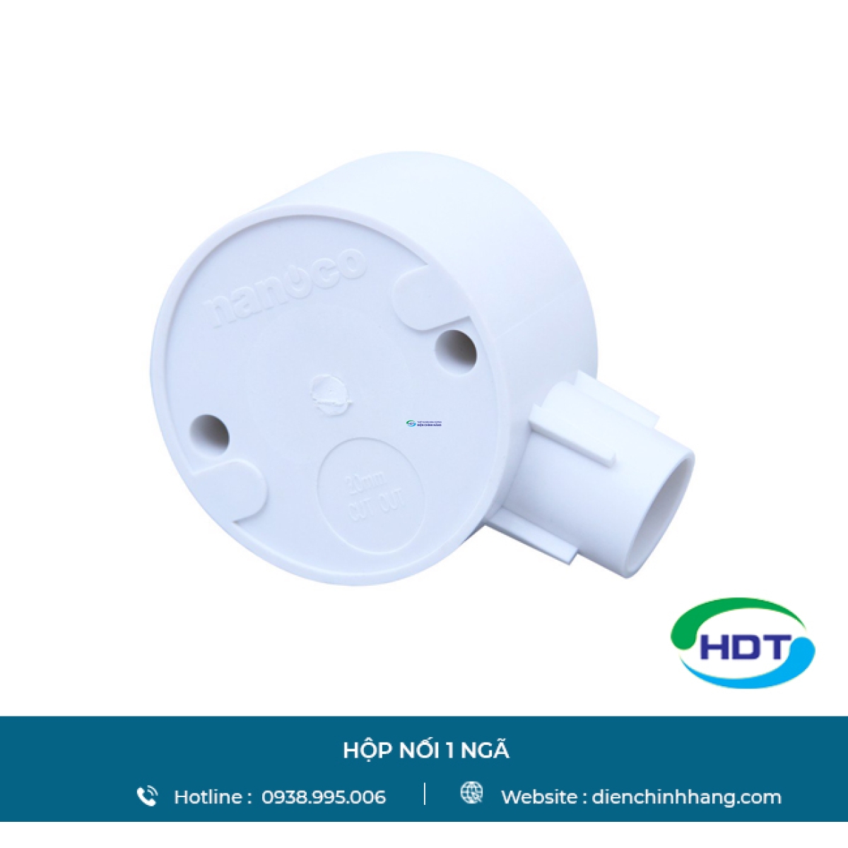 Hộp nối 1 ngã Nanoco