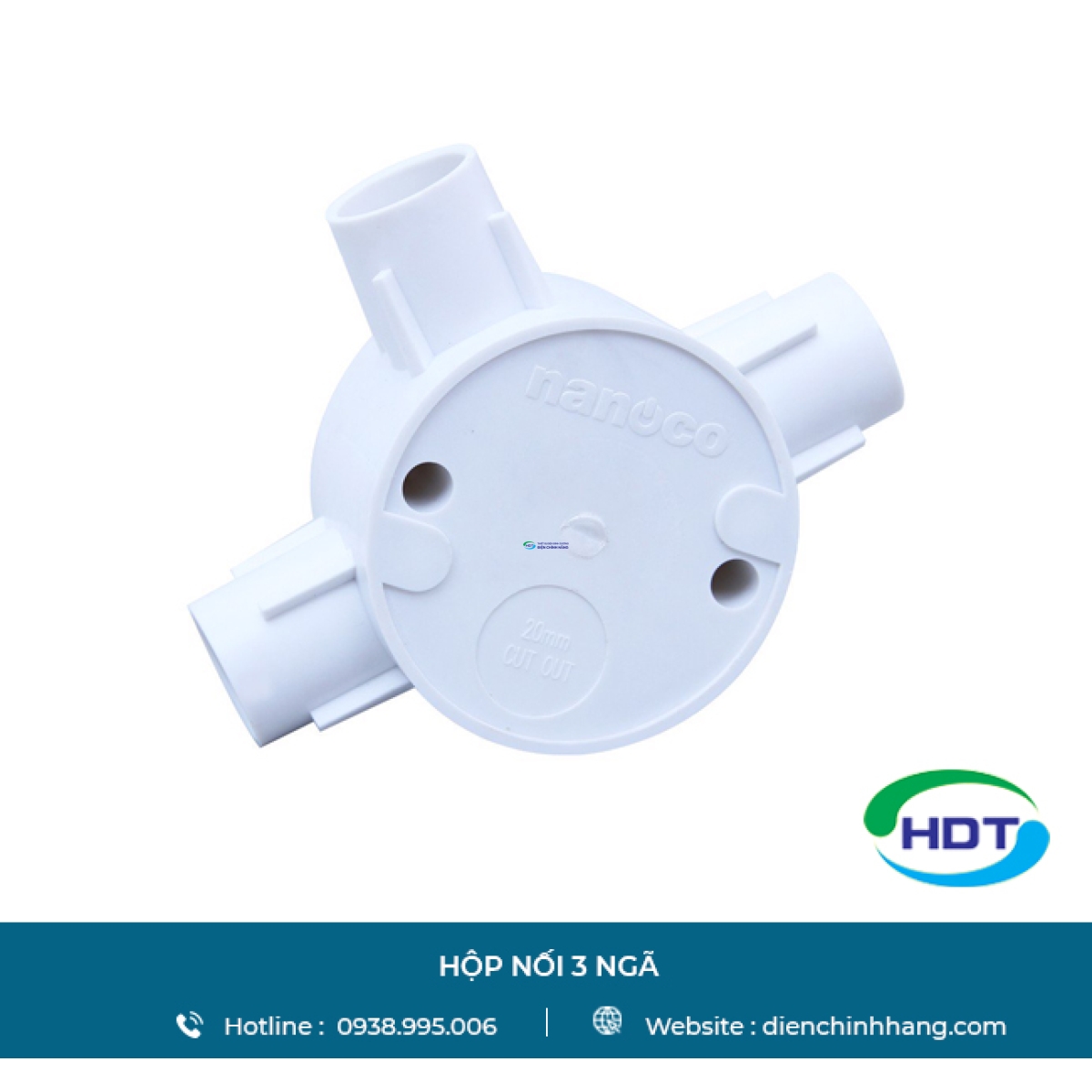 Hộp nối 3 ngã Nanoco
