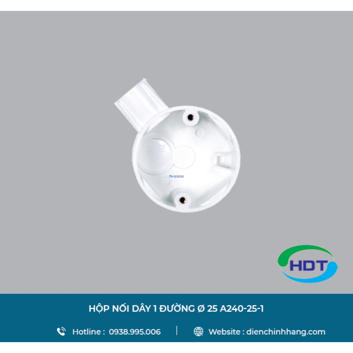HỘP NỐI DÂY MPE 1 ĐƯỜNG Ø 25 A240-25-1