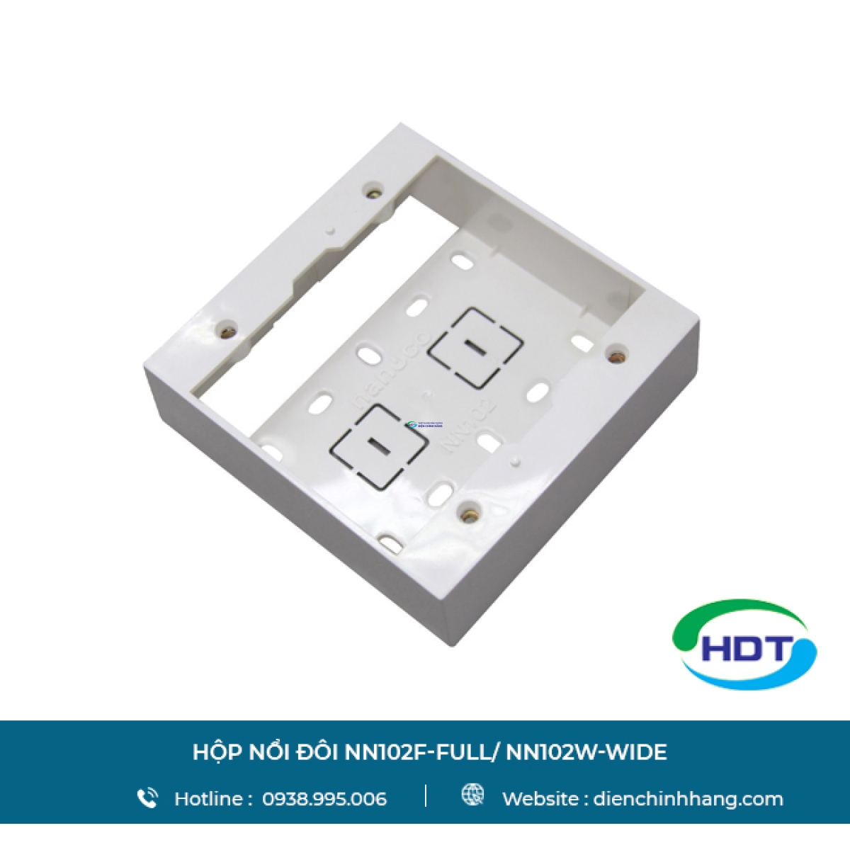 Hộp nổi đôi Nanoco NN102F-Full/ NN102W-Wide