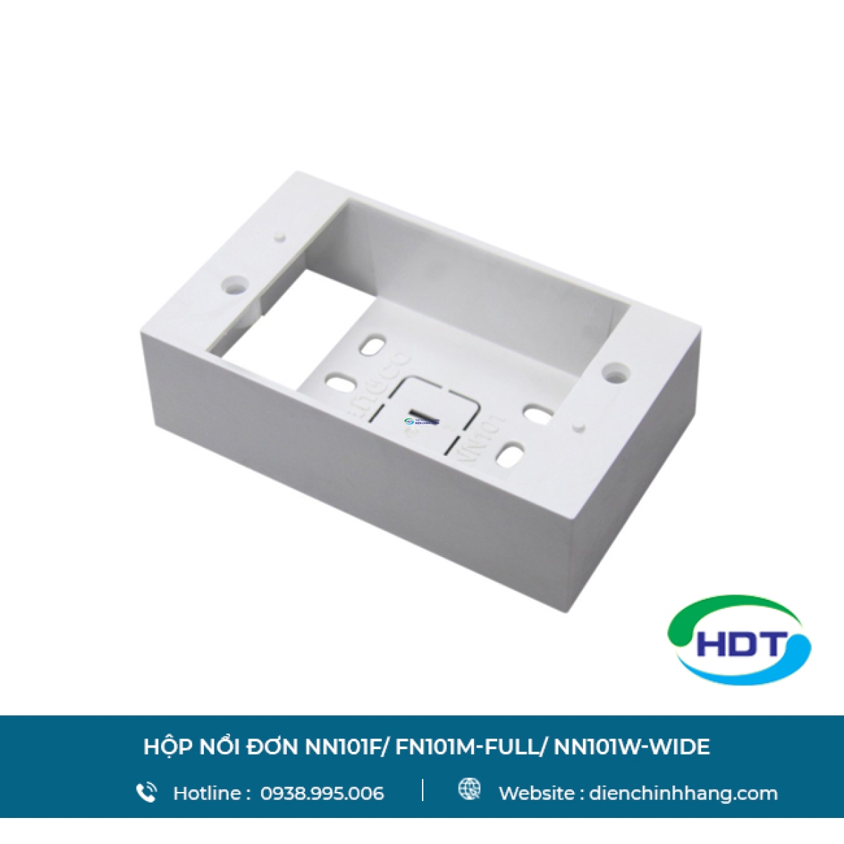 Hộp nổi đơn Nanoco NN101F/ FN101M-Full/ NN101W-Wide