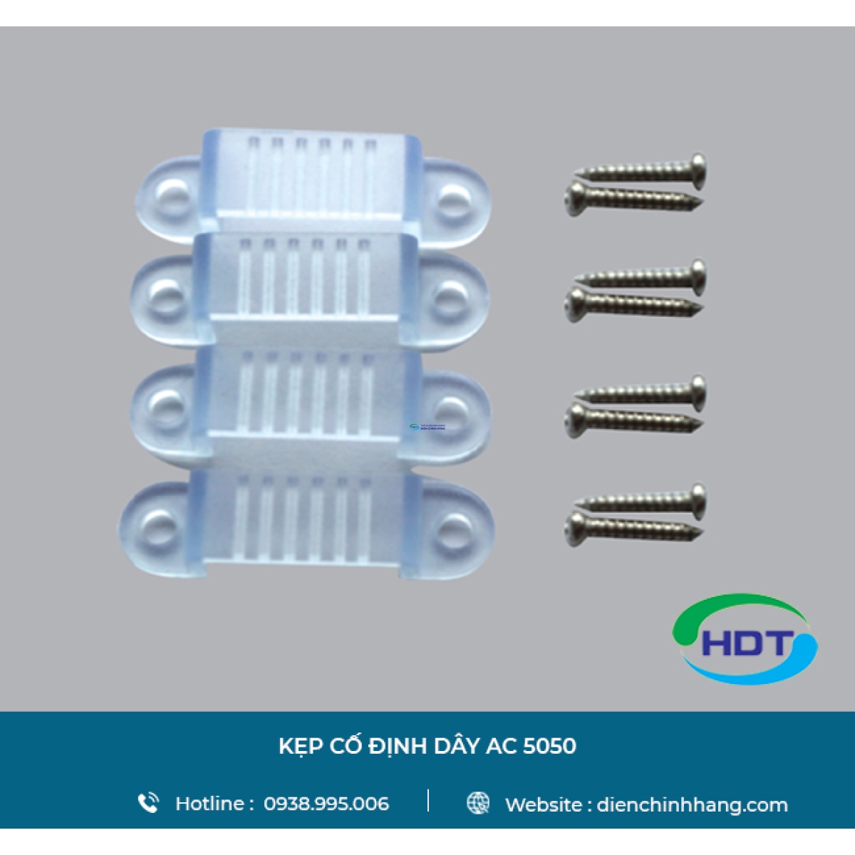 KẸP CỐ ĐỊNH DÂY MPE AC 5050