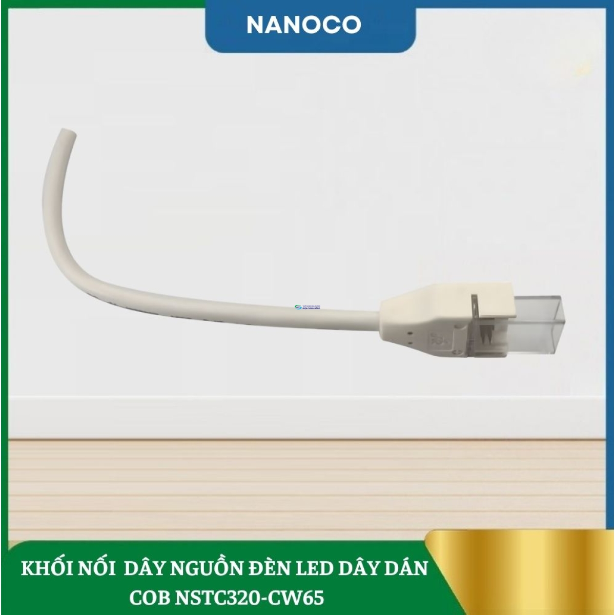 Khớp Nối Dây Nguồn Đèn Led Dây Dán COB NSTC320-CW65