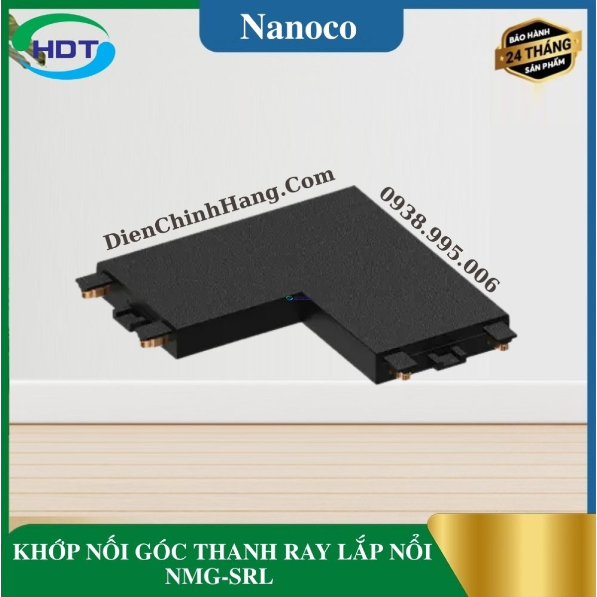 KHỚP NỐI GÓC THANH RAY LẮP NỔI NMG-SRL