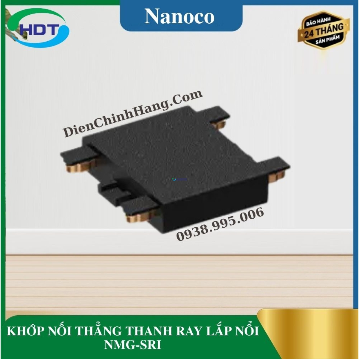 KHỚP NỐI THẲNG THANH RAY LẮP NỔI NMG-SRI