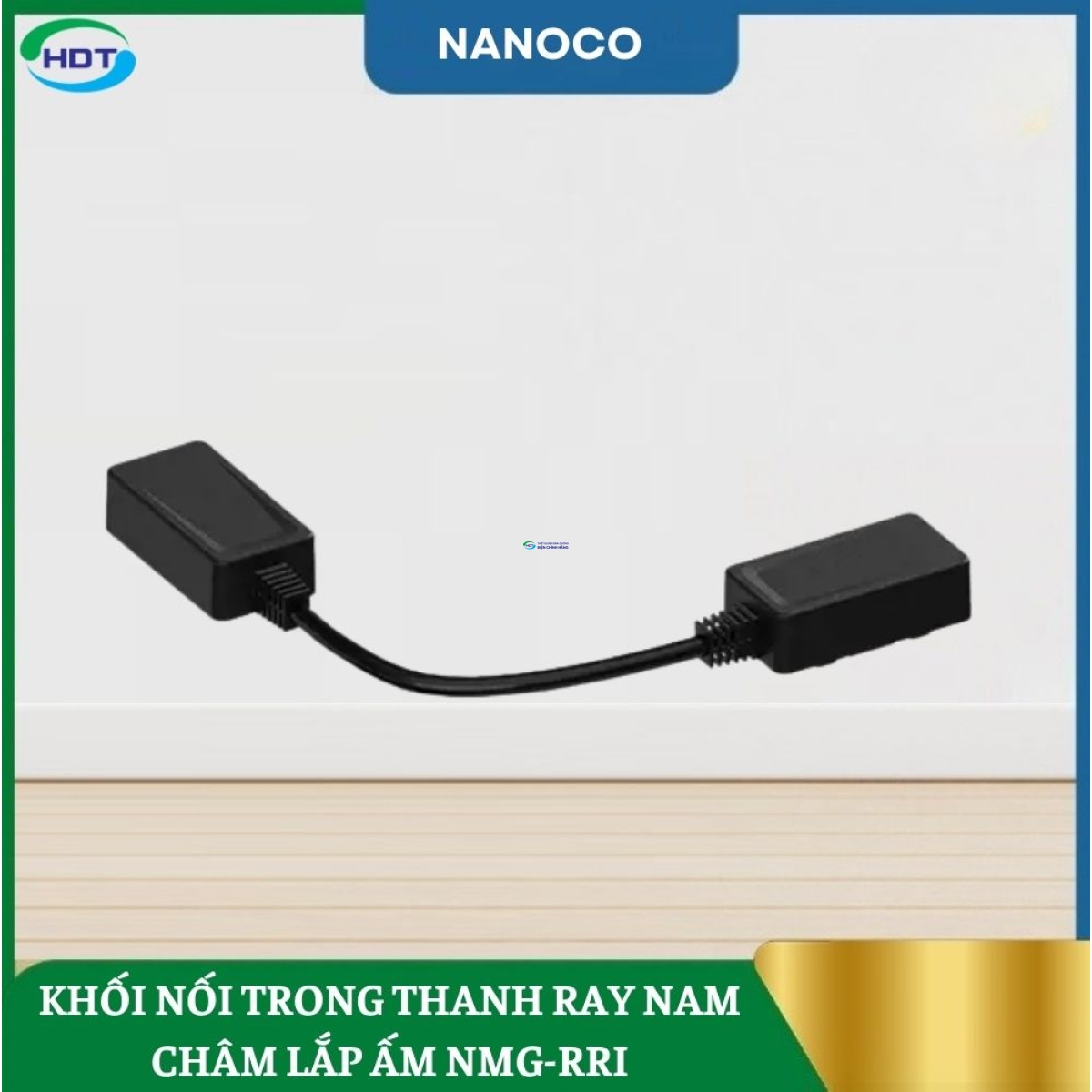 Khớp Nối Trong Thanh Ray Nam Châm Lắp Âm Nanoco NMG-RRI