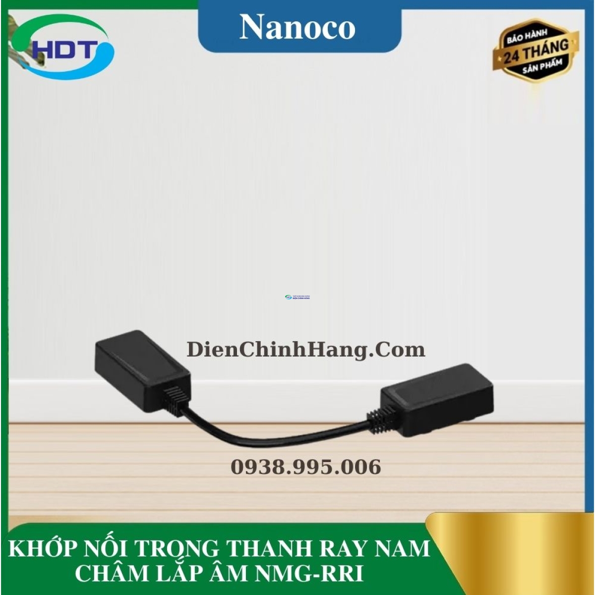 KHỚP NỐI TRONG THANH RAY NAM CHÂM LẮP ÂM NMG-RRI