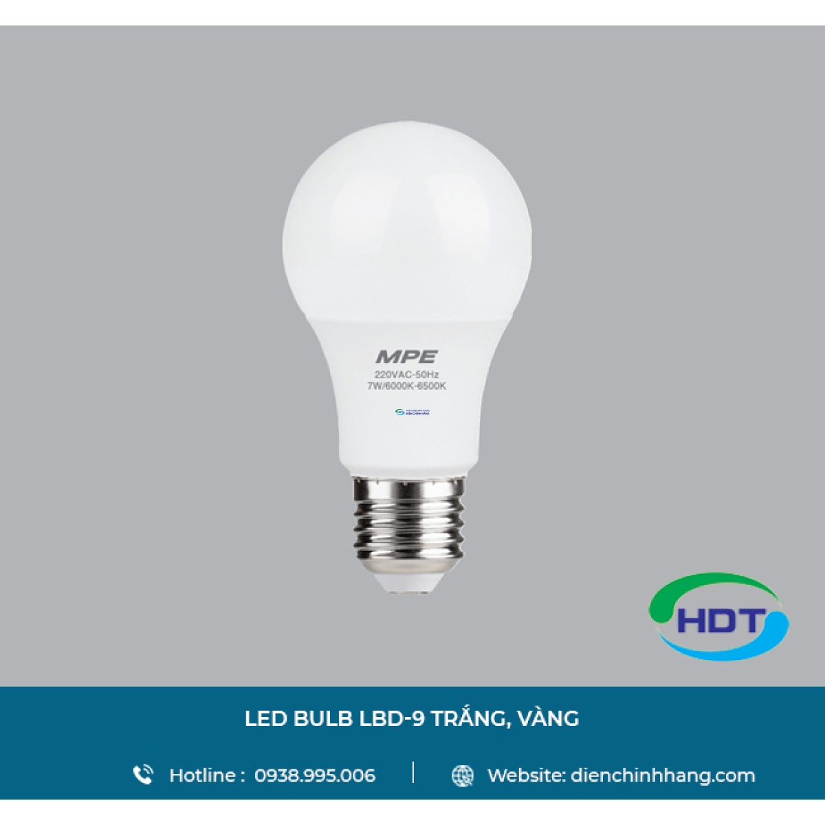 Bóng Đèn LED BULB MPE 9W LBD-9T