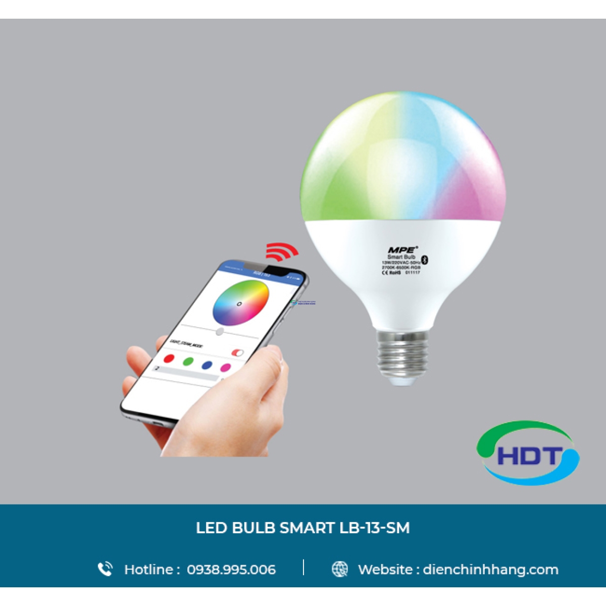 LED BULB SMART LB-13-SM