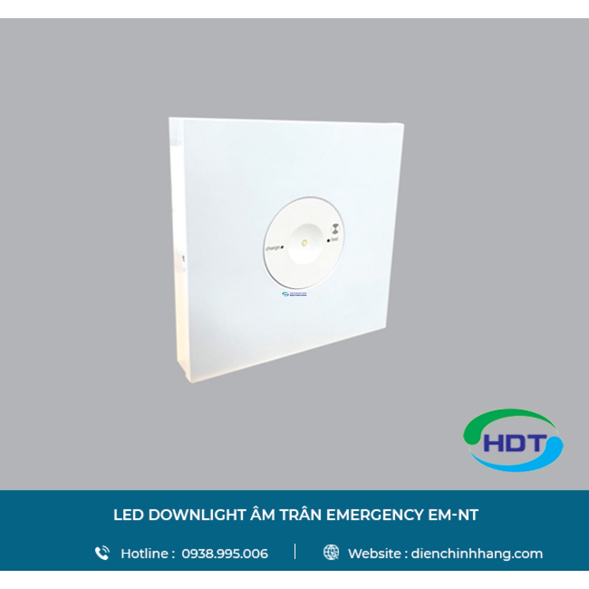 LED DOWNLIGHT ÂM TRẦN MPE EMERGENCY EM-NT