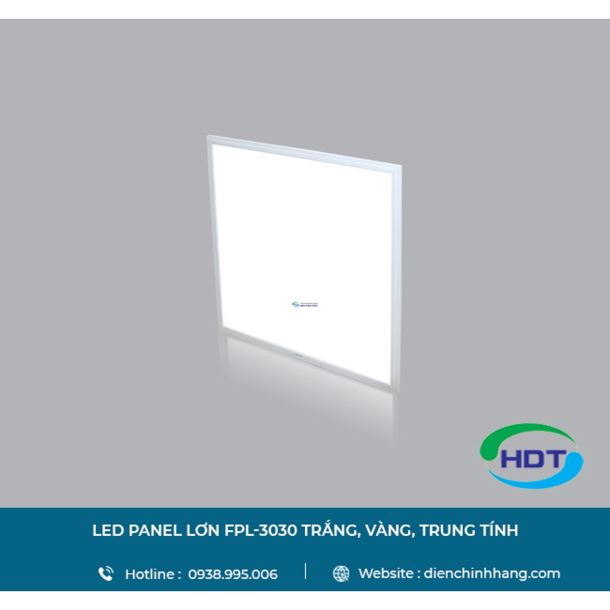 LED PANEL LỚN MPE FPL-3030 TRẮNG, VÀNG, TRUNG TÍNH