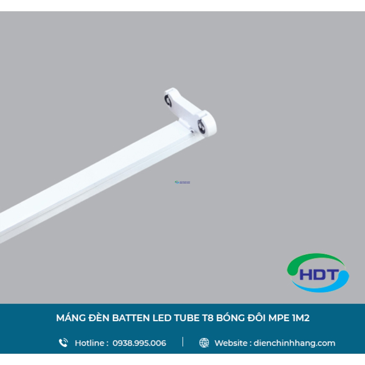 MÁNG ĐÈN BATTEN LED TUBE MPE T8 BÓNG ĐÔI 1M2