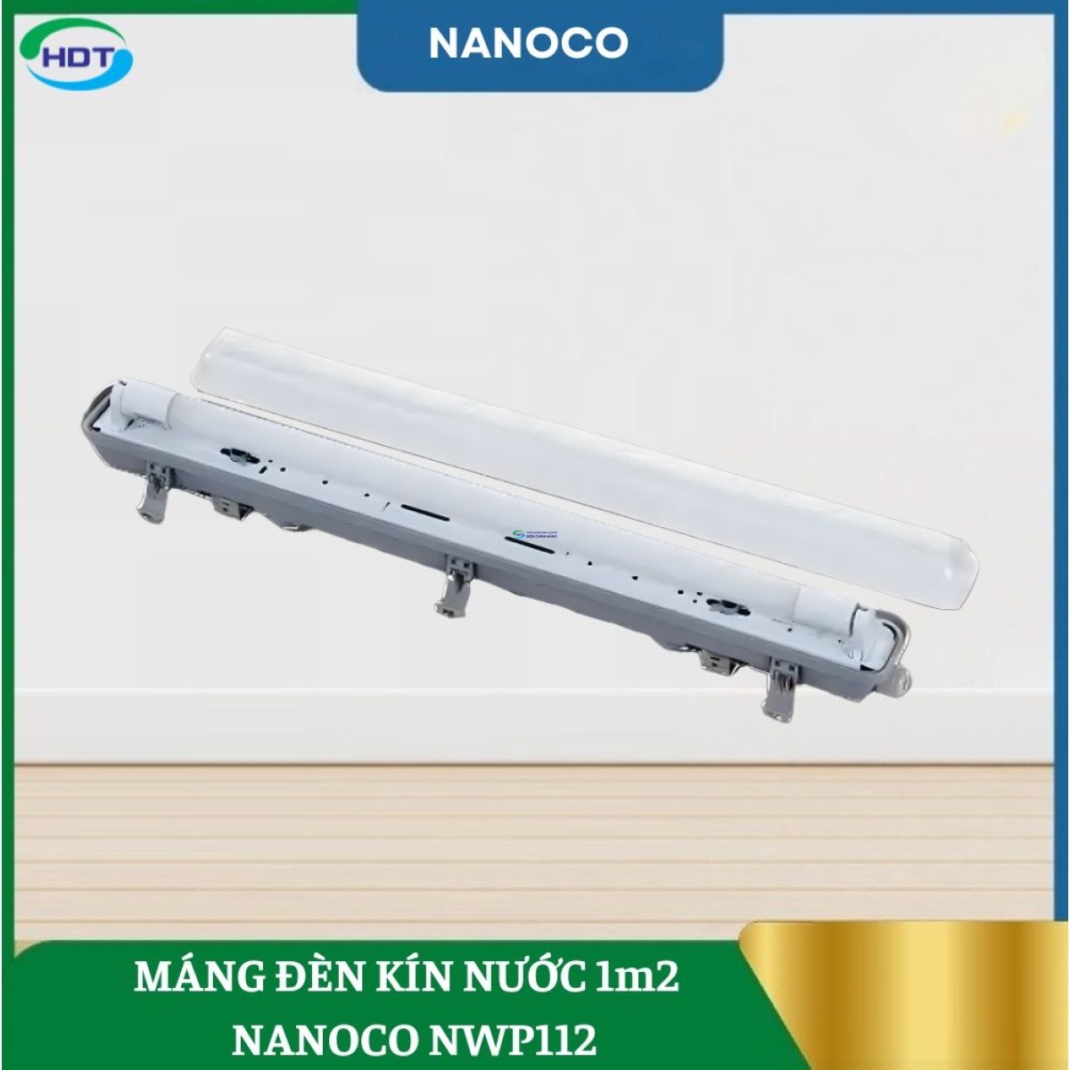 Máng Đèn Kín Nước 1m2 Nanoco NWP112