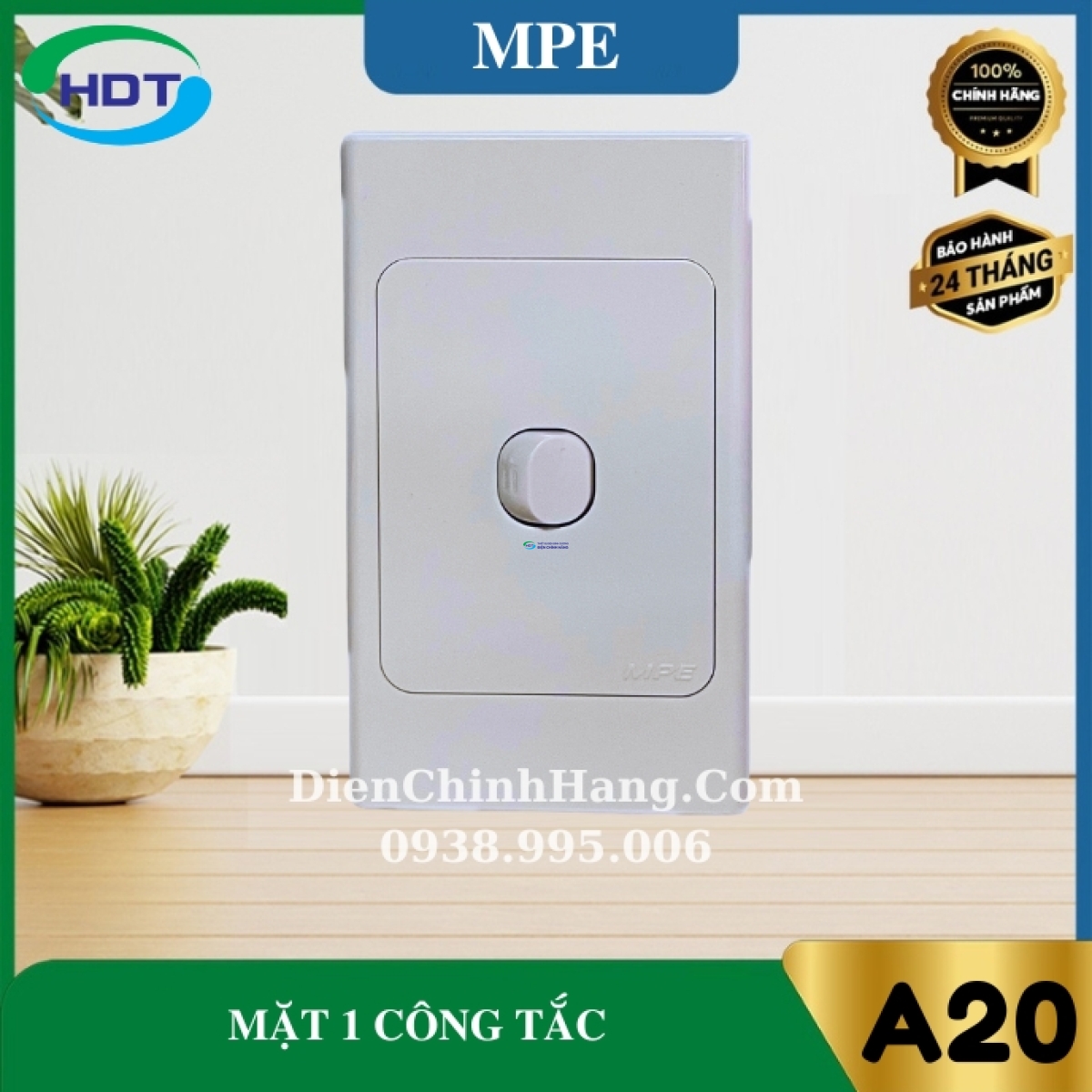 Mặt 1 lỗ MPE A201N
