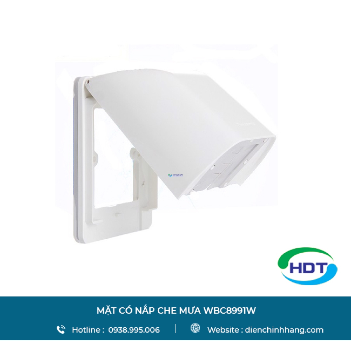 Mặt che mưa ổ cắm vuông Panasonic WBC8991W