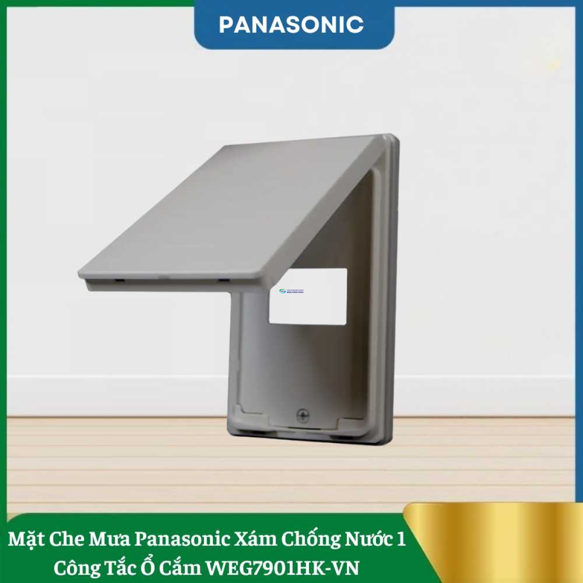 Mặt Che Mưa Panasonic Xám Chống Nước 1 Công Tắc Ổ Cắm WEG7901HK-VN