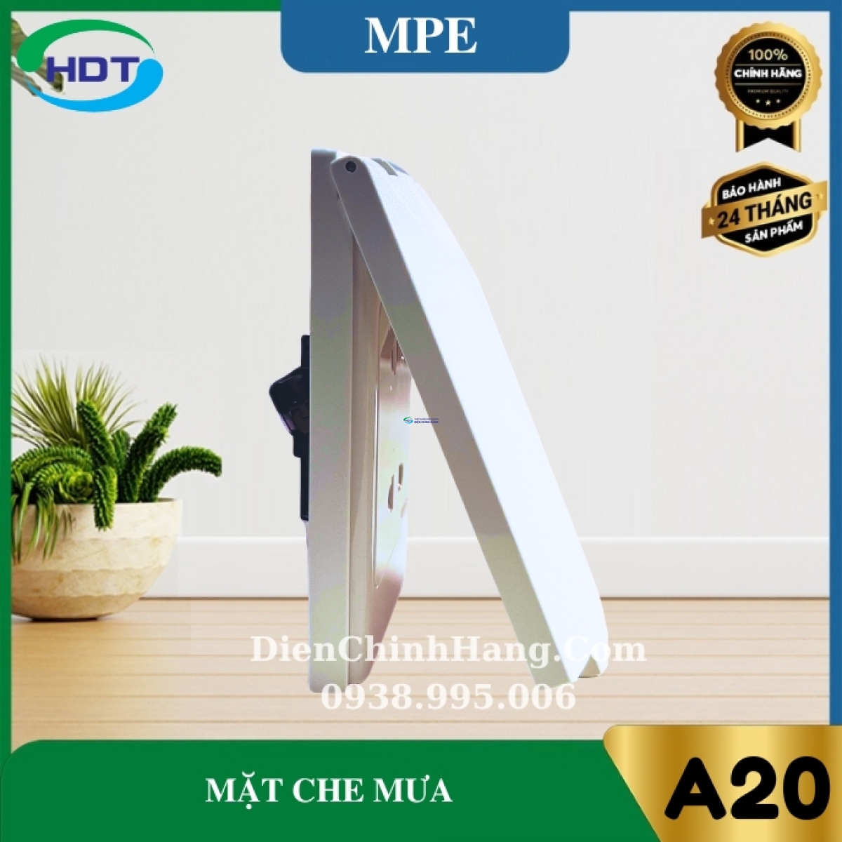 Mặt che phòng thấm nước dùng cho các ổ & ổ cắm chữ nhật MPE A223V