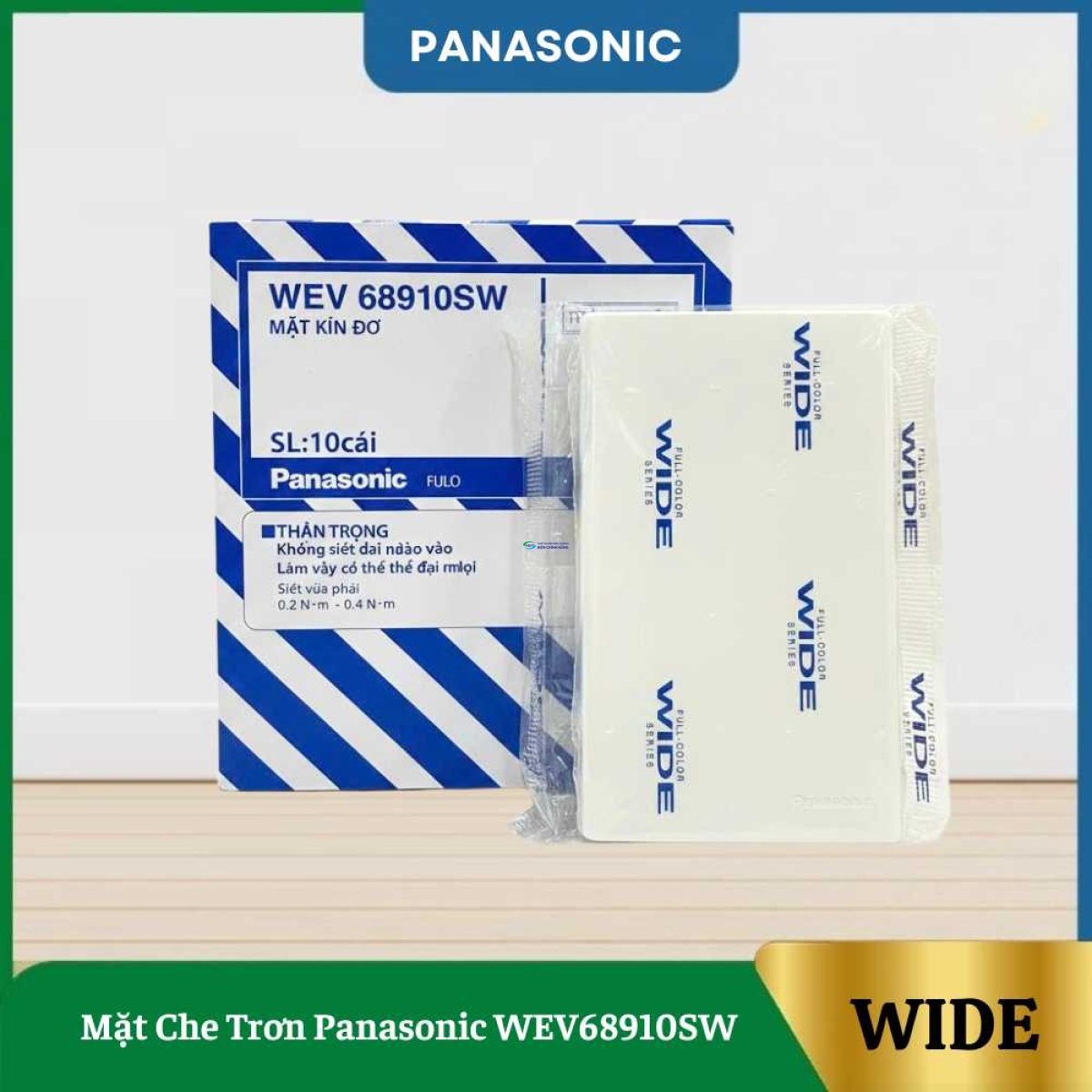 Mặt Che Trơn Panasonic WEV68910SW
