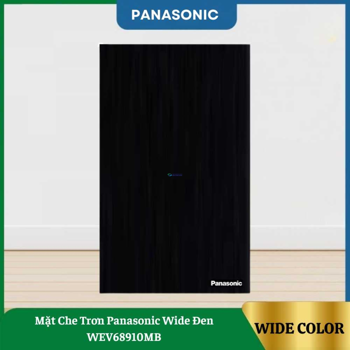 Mặt Che Trơn Panasonic Wide Đen WEV68910MB