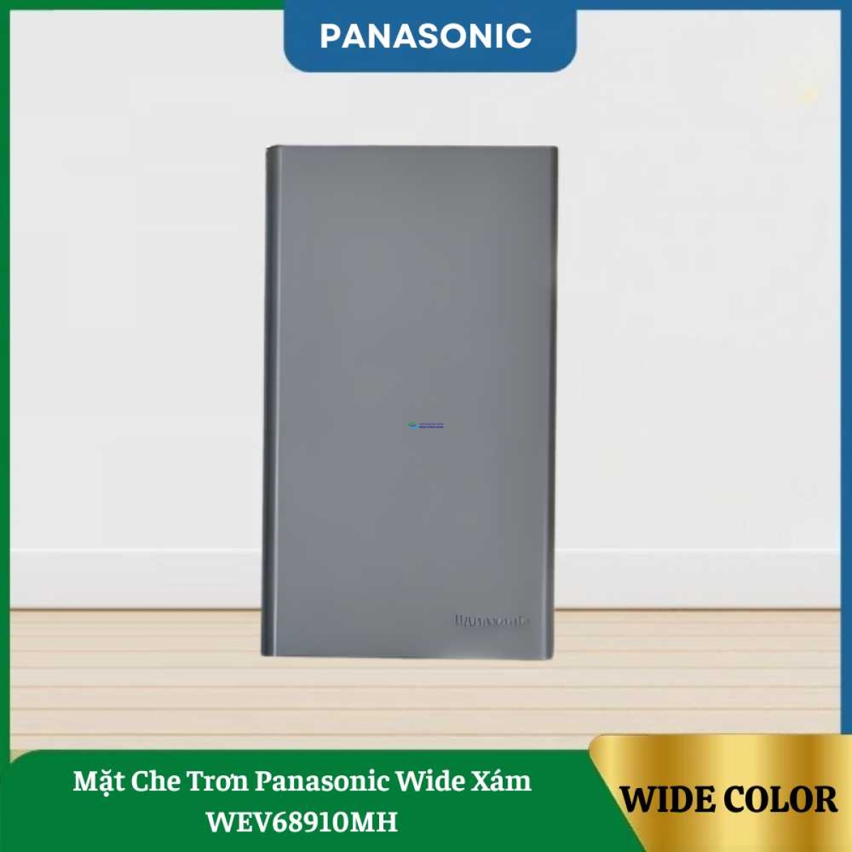 Mặt Che Trơn Panasonic Wide Xám WEV68910MH