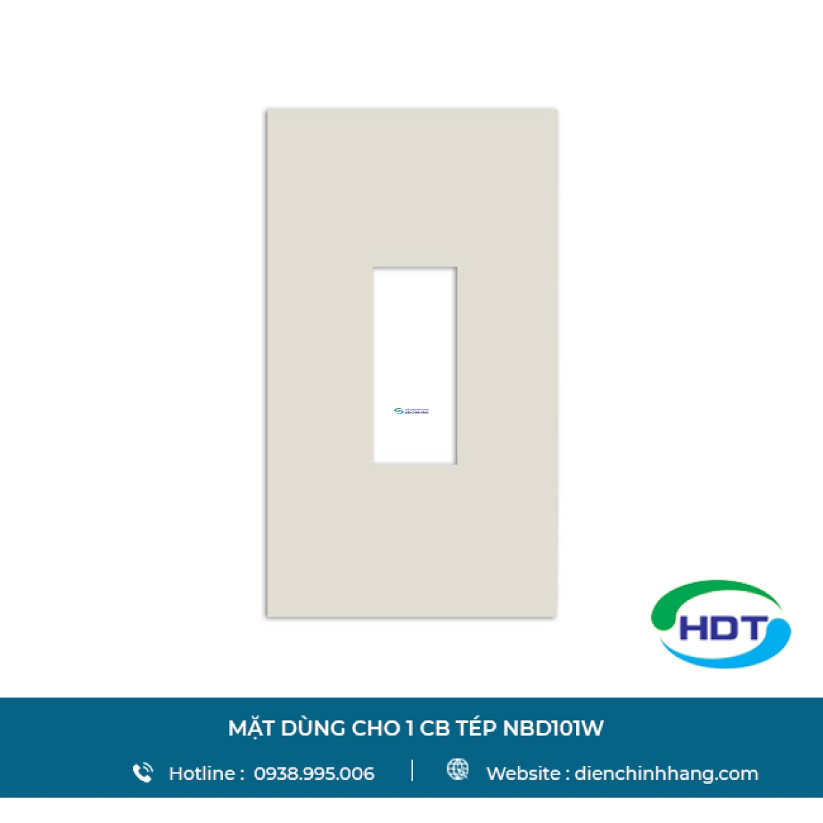 Mặt dùng cho 1 CB tép Nanoco NBD101W