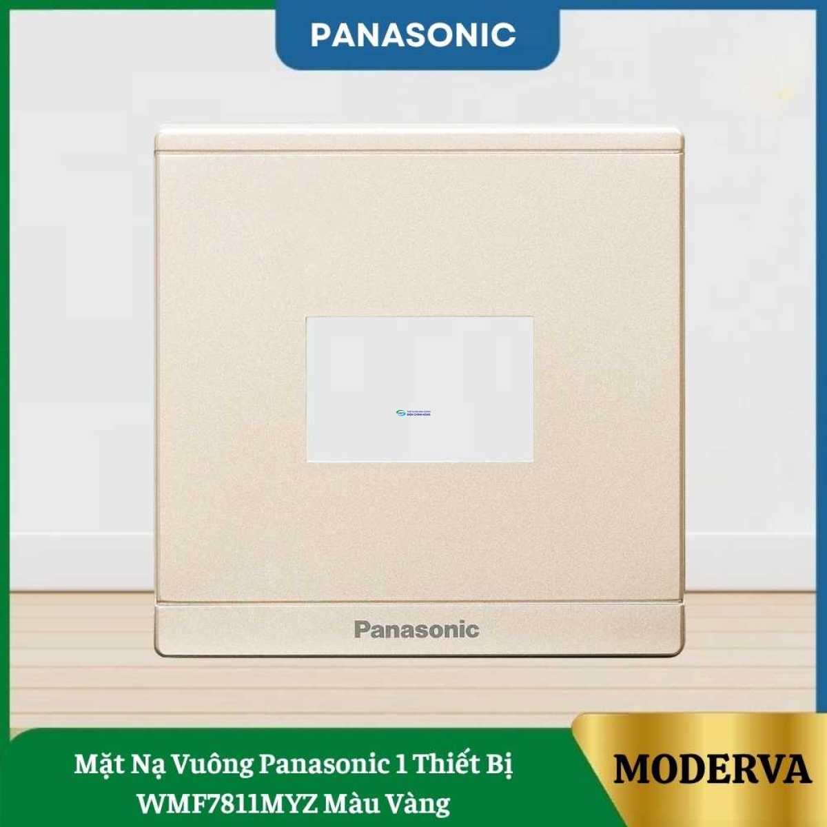 Mặt Nạ Vuông Panasonic 1 Thiết Bị WMF7811MYZ Màu Vàng