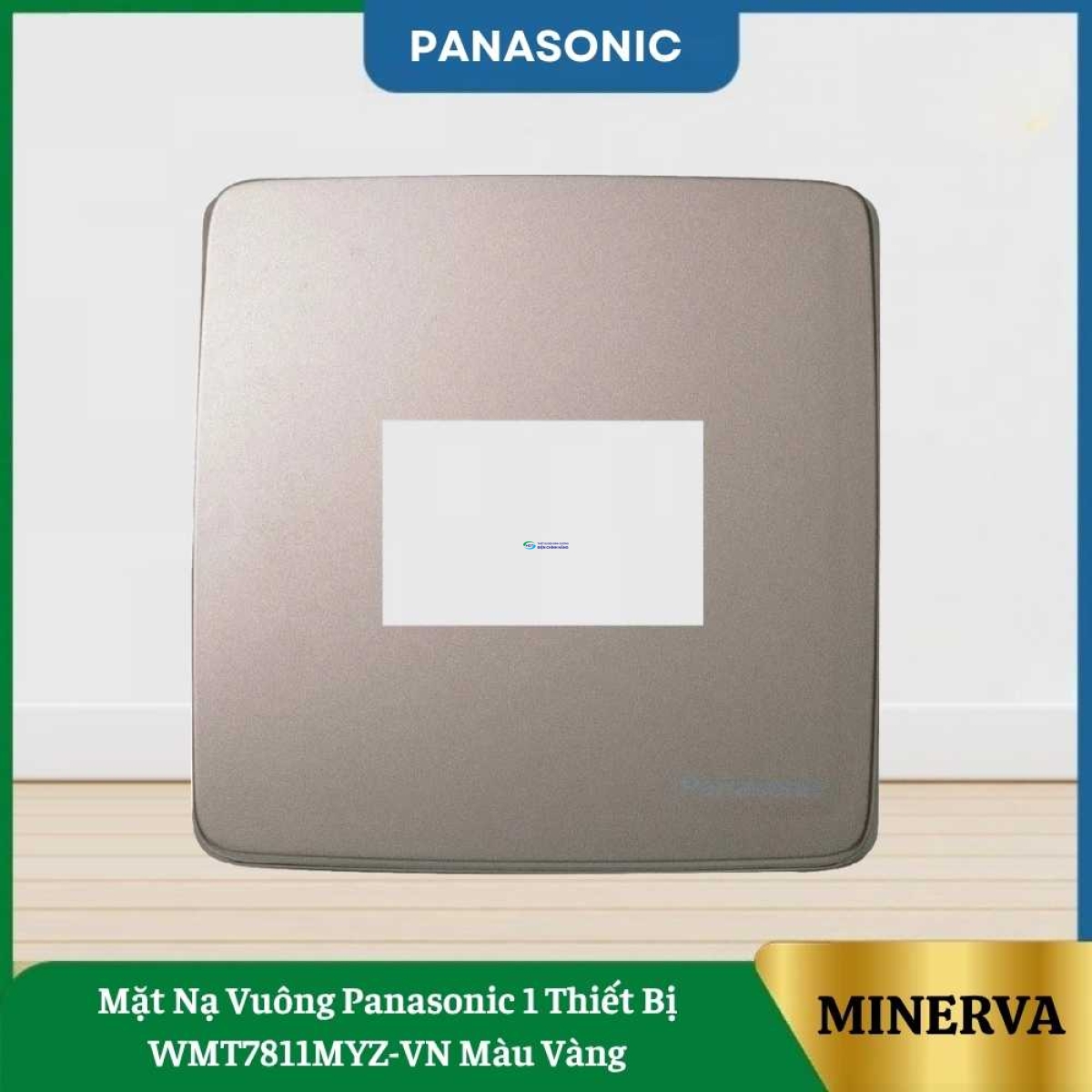 Mặt Nạ Vuông Panasonic 1 Thiết Bị WMT7811MYZ-VN Màu Vàng