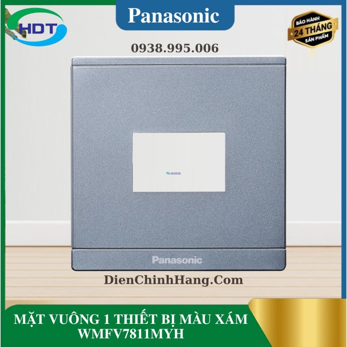 MẶT VUÔNG 1 THIẾT BỊ MÀU XÁM WMFV7811MYH