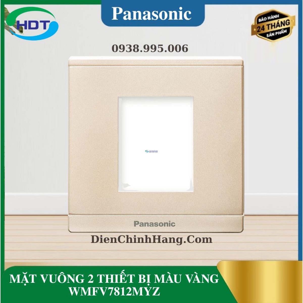 MẶT VUÔNG 2 THIẾT BỊ MÀU VÀNG  WMFV7812MYZ