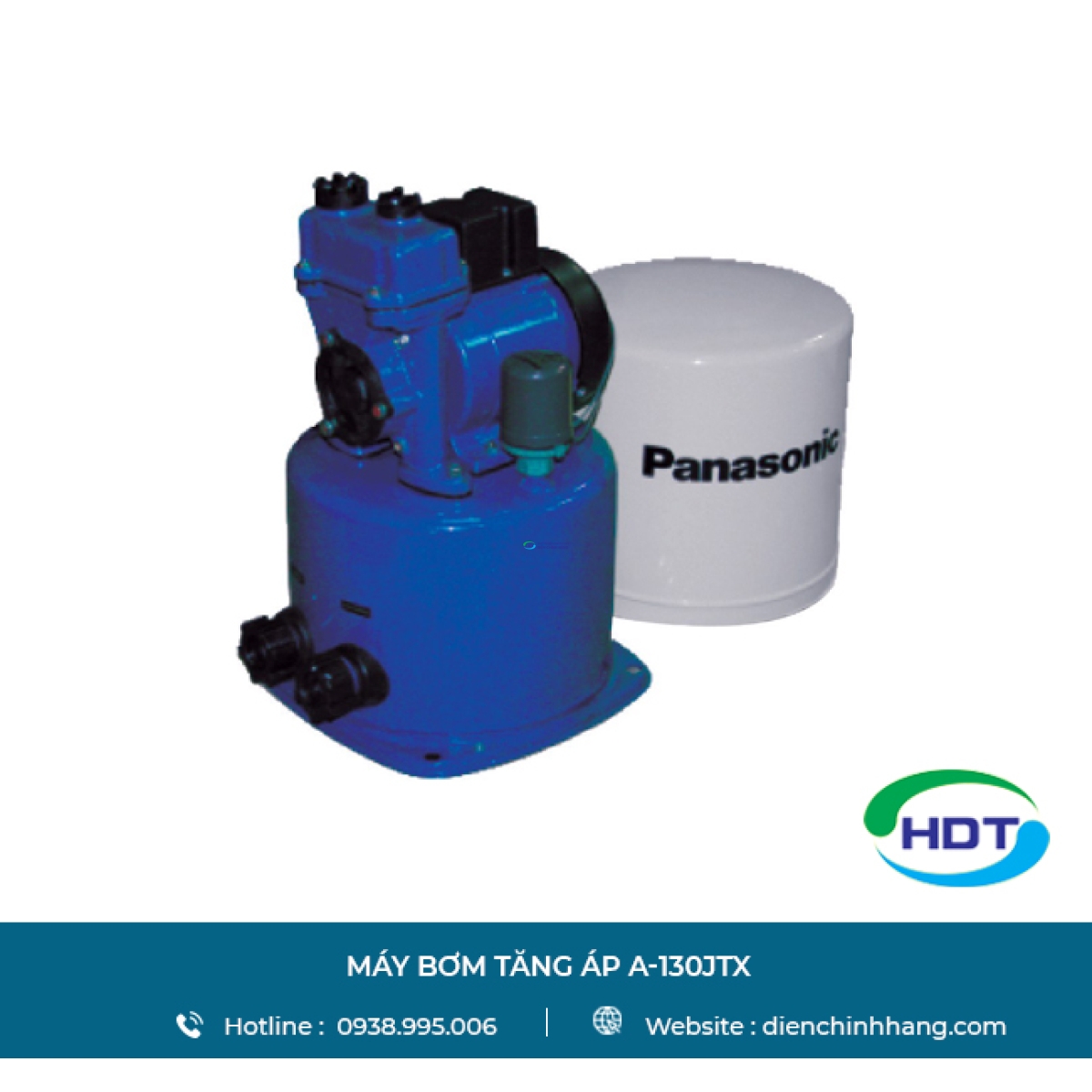 Máy bơm tăng áp Panasonic A-130JTX công suất 125W