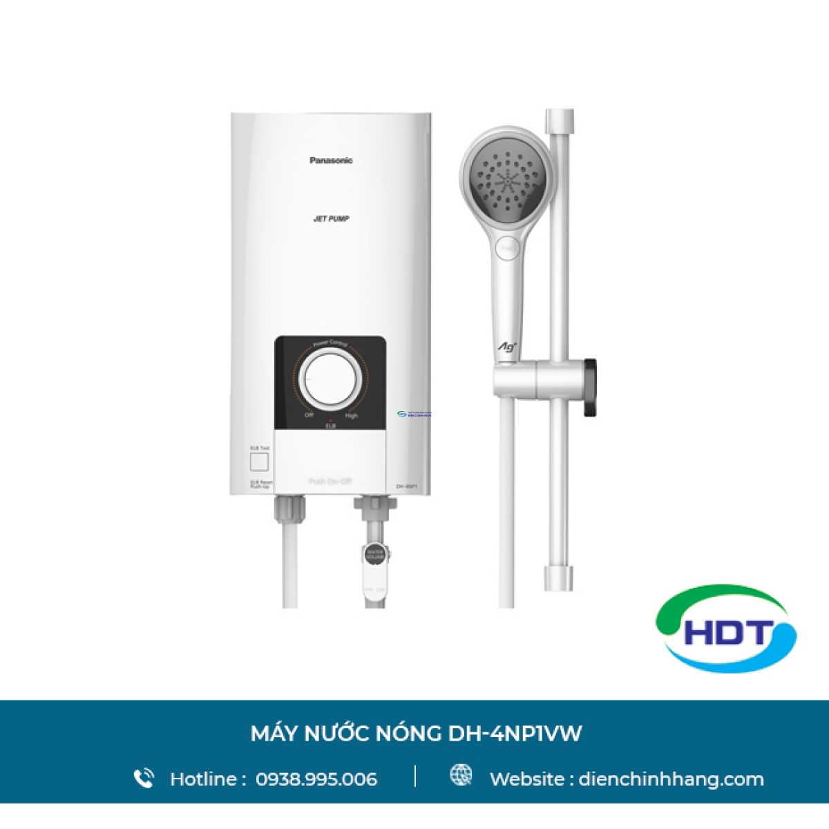 Máy nước nóng Panasonic DH-4NP1VW