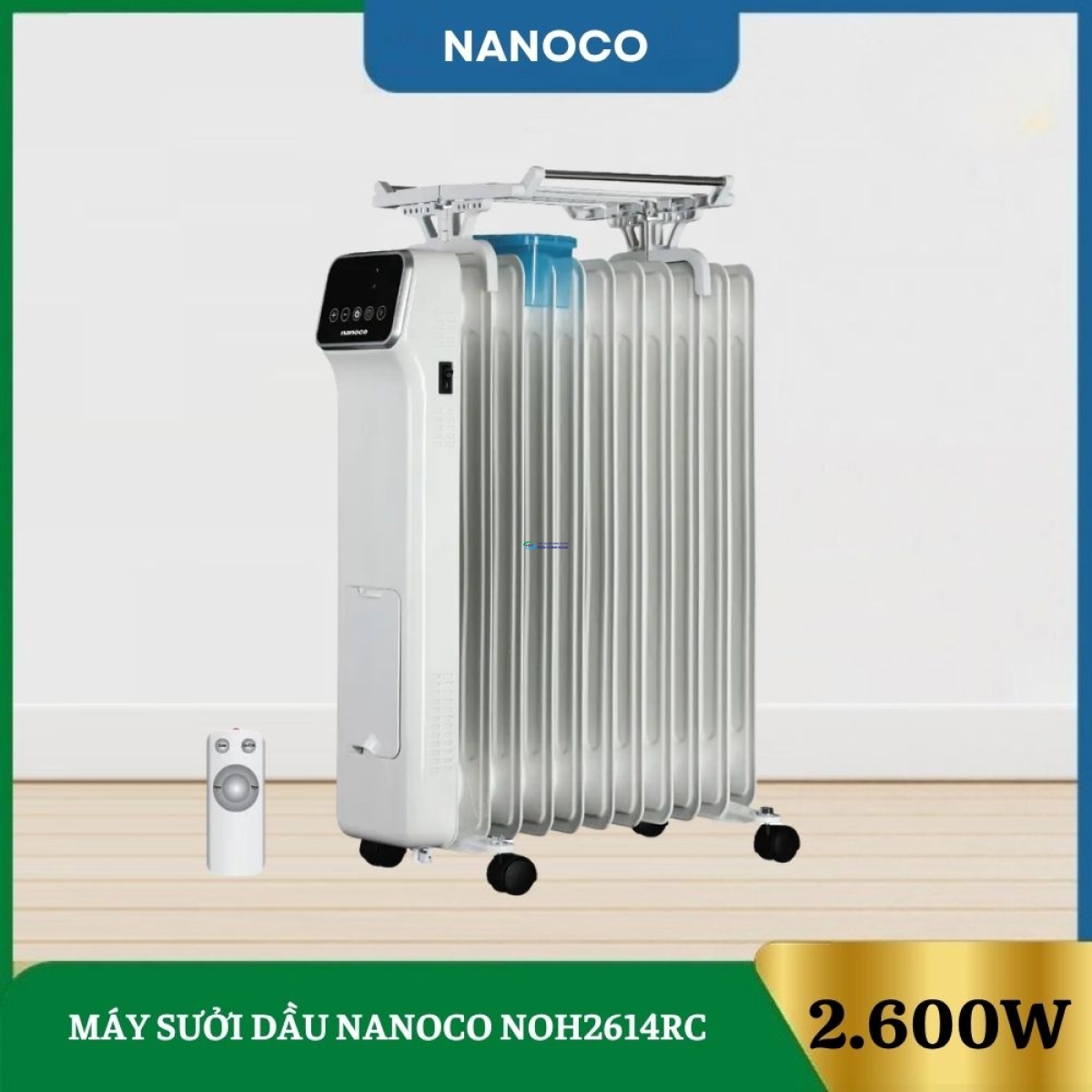 Máy Sưởi Dầu Nanoco NOH2614RC