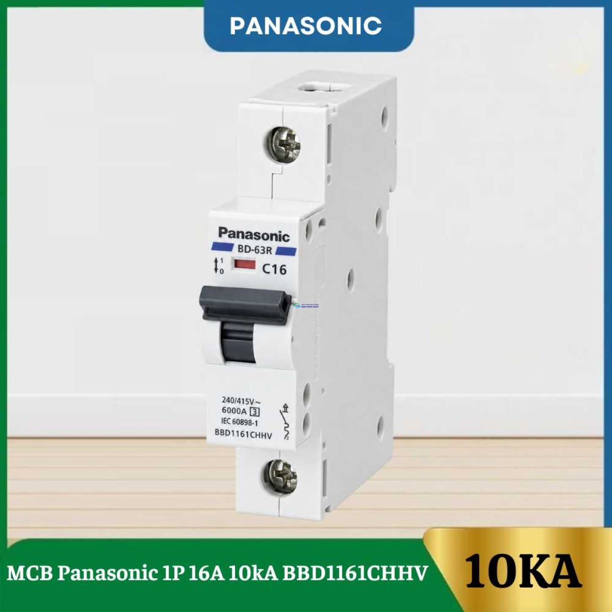MCB Panasonic 1P 16A 10kA BBD1161CHHV
