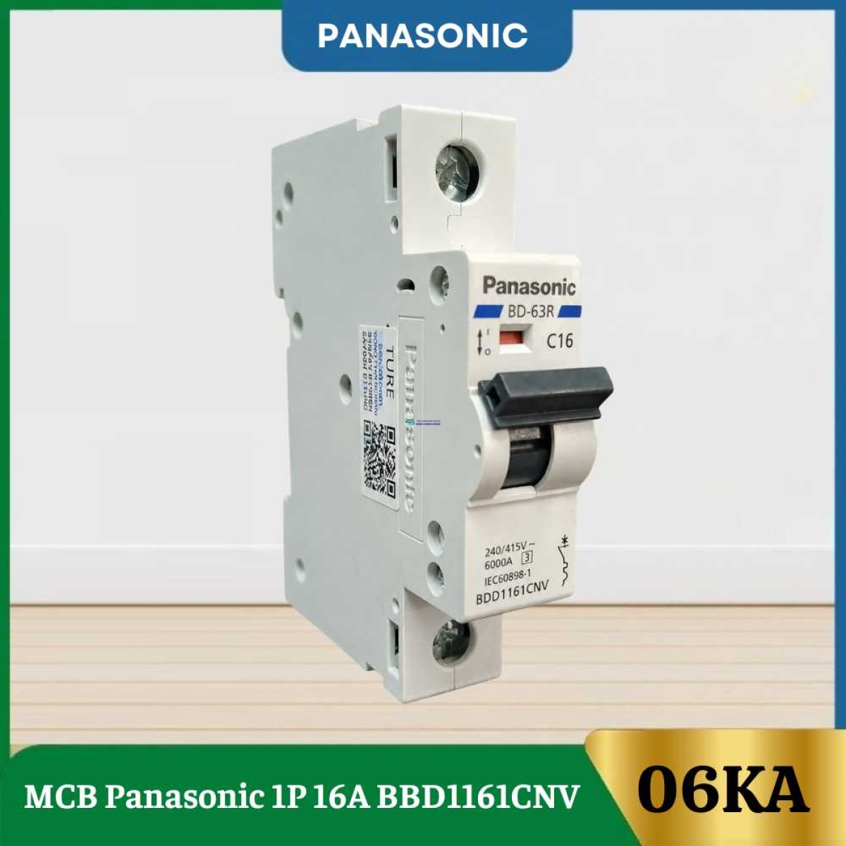 MCB Panasonic 1P 16A BBD1161CNV