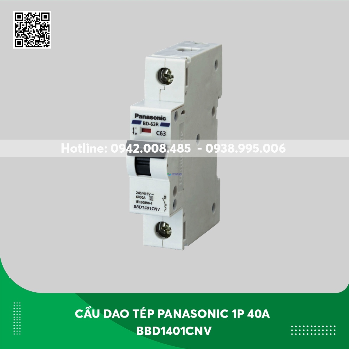 MCB Panasonic 1P 40A BBD1401CNV