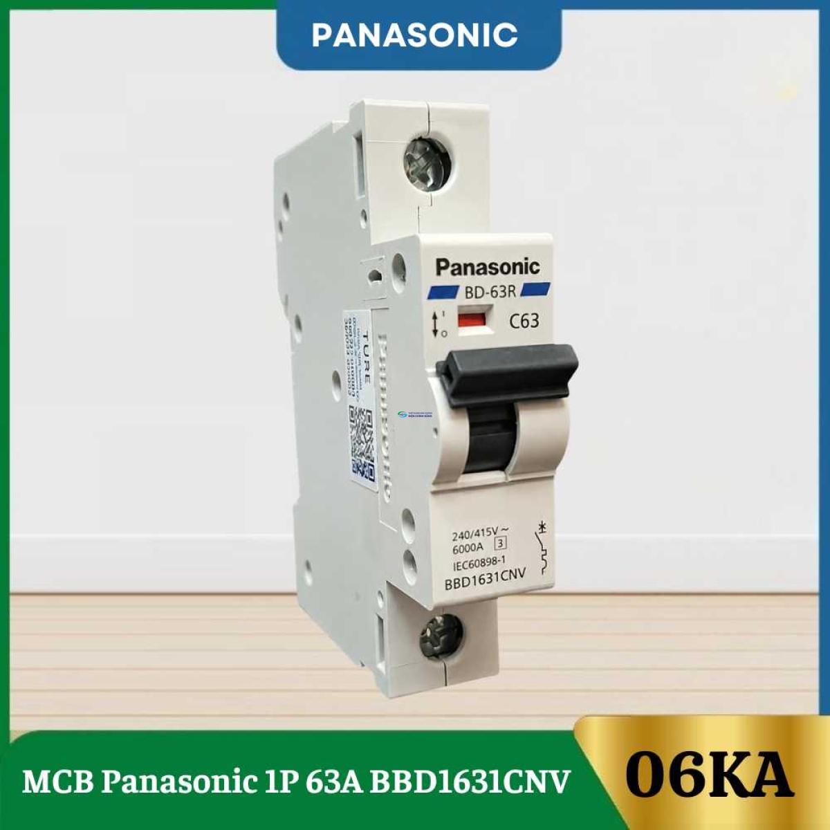 MCB Panasonic 1P 63A BBD1631CNV