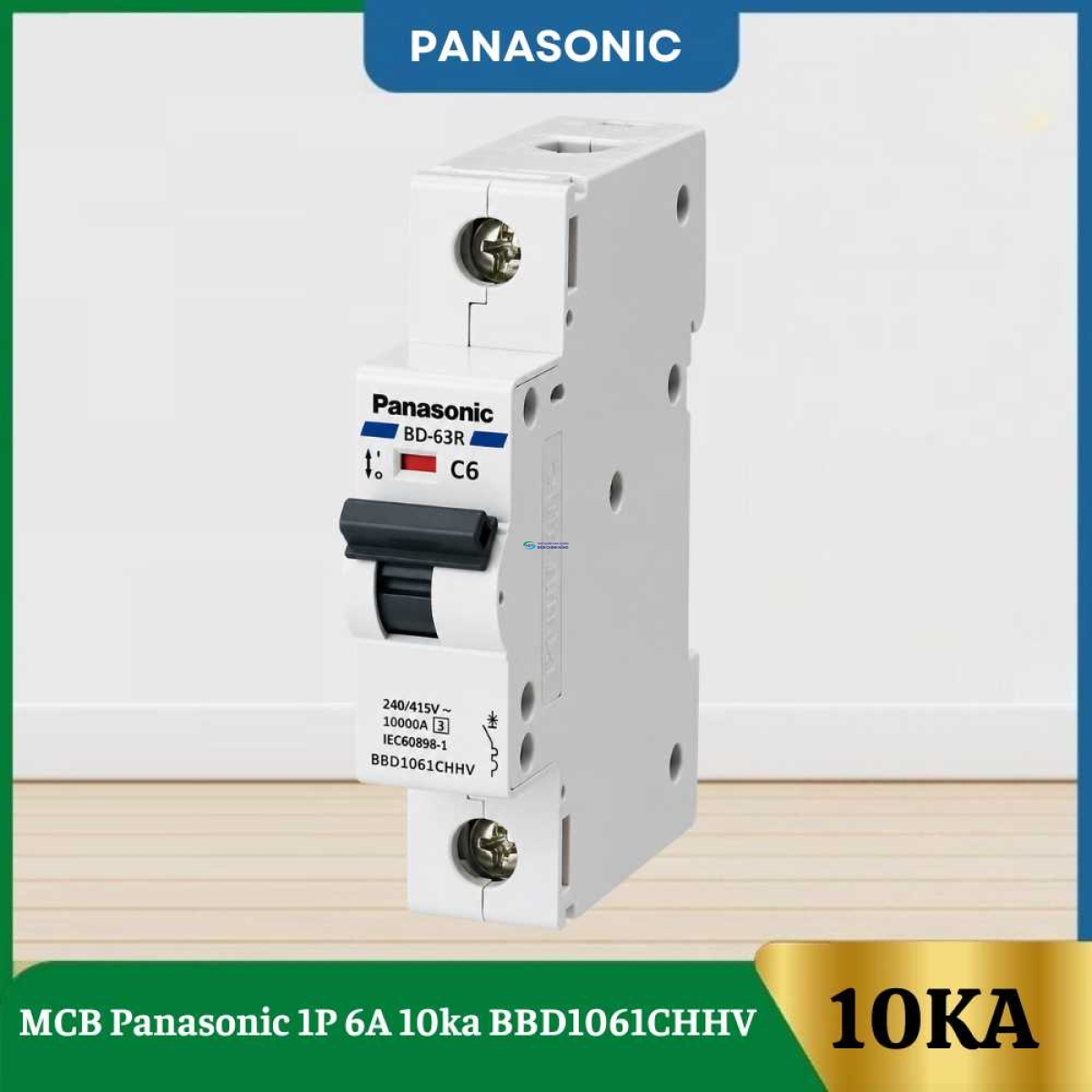 MCB Panasonic 1P 6A 10ka BBD1061CHHV