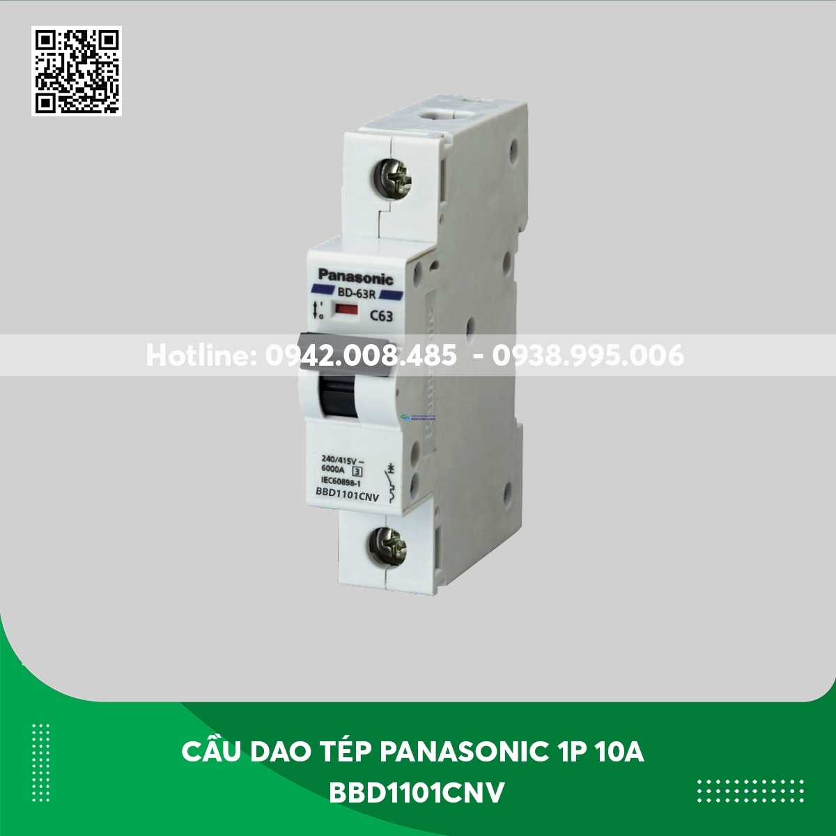 MCB Panasonic 1P 6A BBD1061CNV