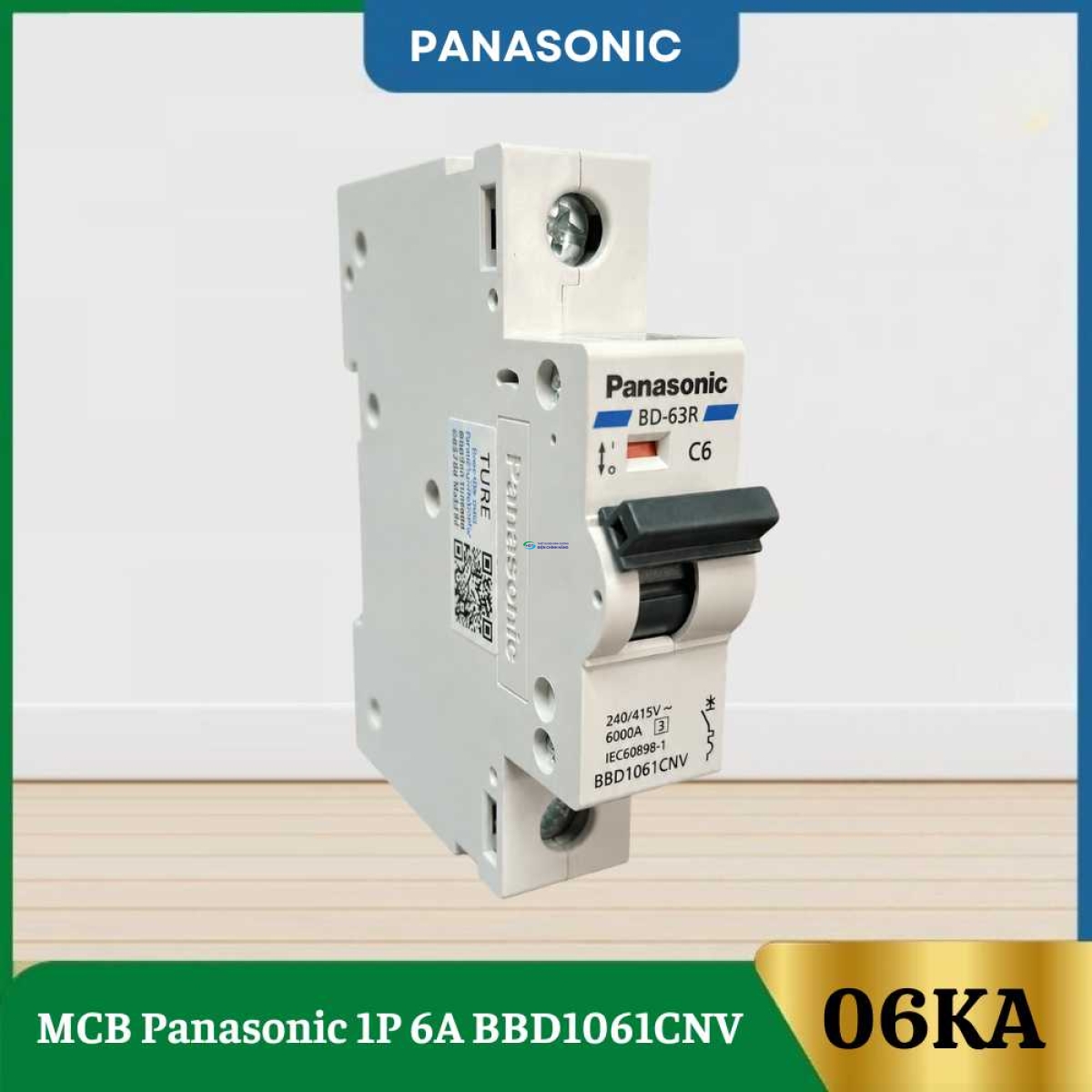 MCB Panasonic 1P 6A BBD1061CNV