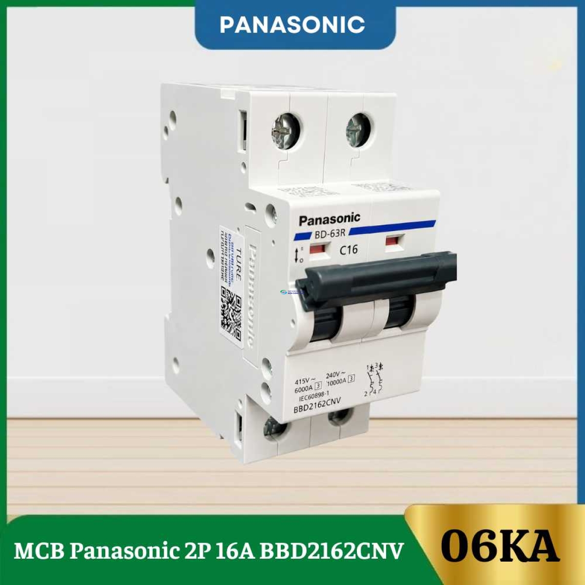 MCB Panasonic 2P 16A BBD2162CNV