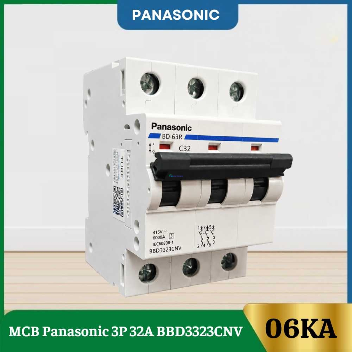 MCB Panasonic 3P 32A BBD3323CNV